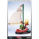 The Legend of Zelda The WindWaker Statue Link on The King of Red Lions 64 cm